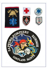 Ecussons Sapeurs Pompiers, Secouristes ...