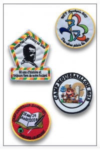 Patch personnalisé bannière nom ou Original, écusson brodé thermocollant  pour customisation, idée cadeau -  France